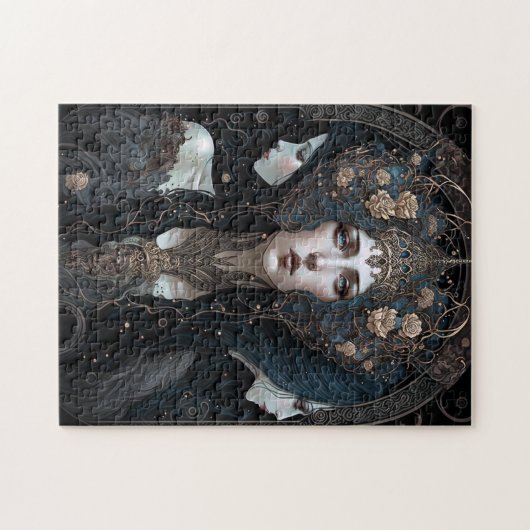 Dark Queen Fantasy Art Puzzle (Horizontal)