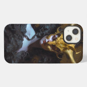 Dark Queen Fantasy Kunst iPhone Hülle (Rückseite (Horizontal))
