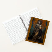 Dark Queen Fantasy Sorceress Journal Notizblock (Innenseite)