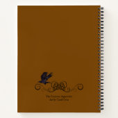 Dark Queen Fantasy Sorceress Journal Notizblock (Rückseite)