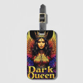 Dark Queen Gepäckanhänger (Vorderseite Vertikal)