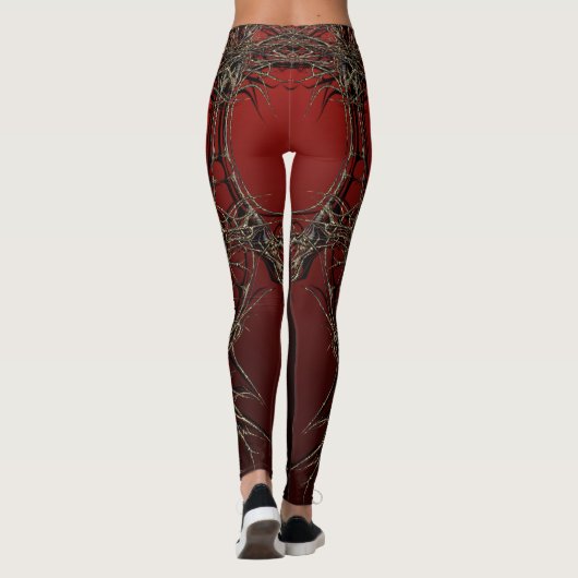 dark queen leggings (Rückseite)