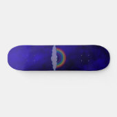 Dark Rainbow Custom Signature Pro Slider Board Skateboard (Horizontal)