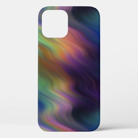 Dark Rainbow Wirbel of Colors Abstrakt Case Mate i (Rückseite)