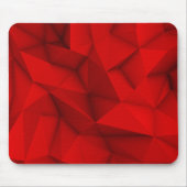 Dark Red Abstrakt Futuristic Cool Background Graph Mousepad (Vorne)
