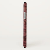 Dark Red Acanthus Blätter (von William Morris) Case-Mate iPhone Hülle (Hinten/Rechts)