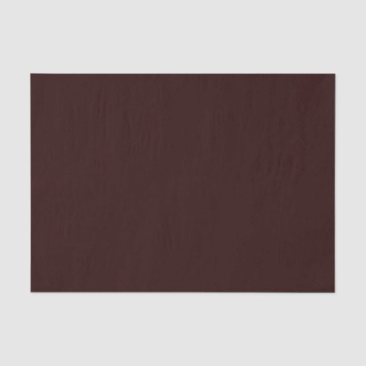 Dark Red Brown Tissue Paper Seidenpapier (Vorderseite)