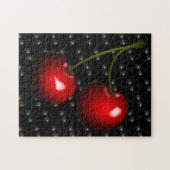 Dark Red Cherry Jigsaw Puzzle - Sweet (Horizontal)