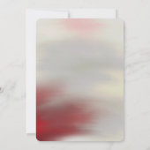 Dark Red Crawfish Boil Party Einladung (Rückseite)