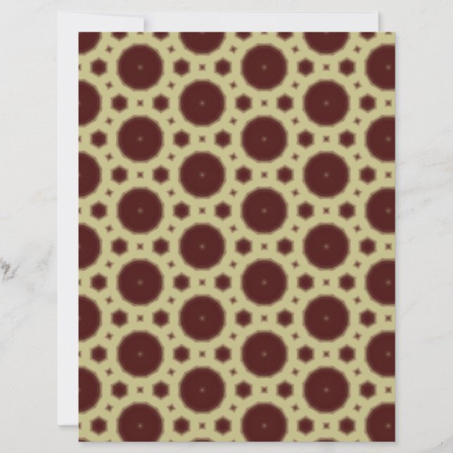 Dark Red design scrapbooking paper (Vorderseite)