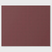 Dark Red Herringbone Muster Wrapping Paper Roll Geschenkpapier (Flach)