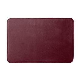 Dark Red Maroon Burgundy Solid Color Badematte