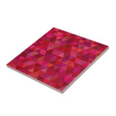 Dark Red Mosaic Fliese (Seite)