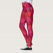 Dark Red Mosaic Leggings (Links)