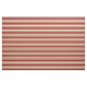 Dark Red & Pale Goldenrod Linienmuster Stoff (Fat Quarter (45,7 x 55,9 cm))