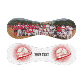 Dark Red Retro Foto Baseball Sports (Paneele)