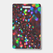 Dark Red Sparkling Foto Ausweis (Back)