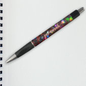 Dark Red Sparkling Kugelschreiber