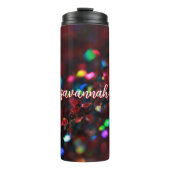 Dark Red Sparkling Thermosbecher (Vorderseite)