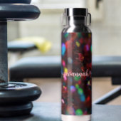 Dark Red Sparkling Trinkflasche