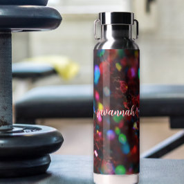 Dark Red Sparkling Trinkflasche