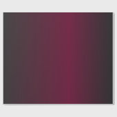 Dark Red to Black Ombre Pattern Geschenkpapier (Flach)