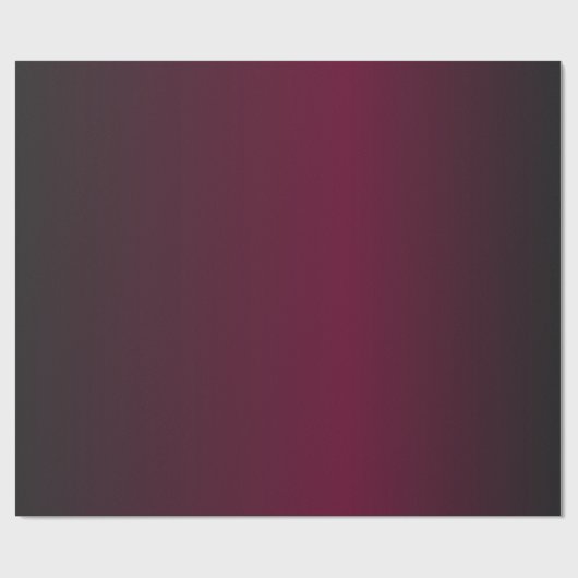 Dark Red to Black Ombre Pattern Geschenkpapier (Flach)