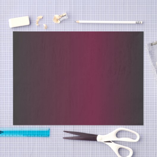 Dark Red to Black Ombre Pattern Seidenpapier (Handwerk)
