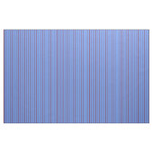 Dark Red und Cornflower Blue Lines Stoff (Yard (91,4 cm))