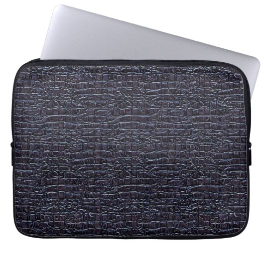 Dark Reptilian Style Design Laptopschutzhülle (Vorderseite)