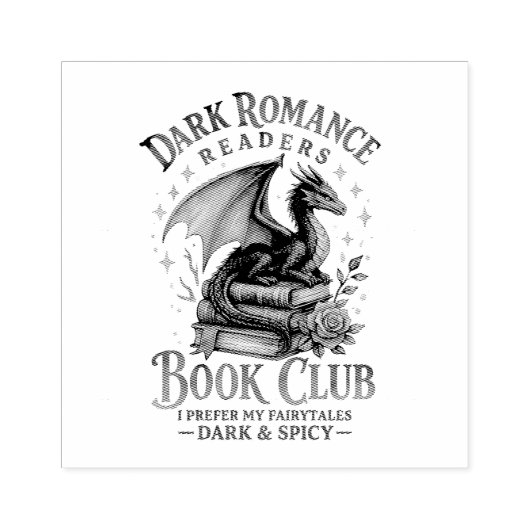 Dark Romance Leser... Gummistempel (Prägung)