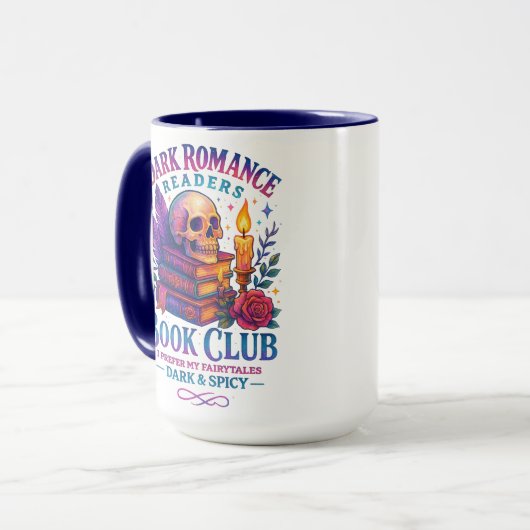 Dark Romance Leser... Tasse (Vorderseite Links)