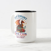 Dark Romance Leser... Zweifarbige Tasse (Vorderseite Links)