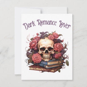 Dark Romance Lover Mitteilungskarte