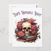 Dark Romance Lover Postkarte (Vorne/Hinten)