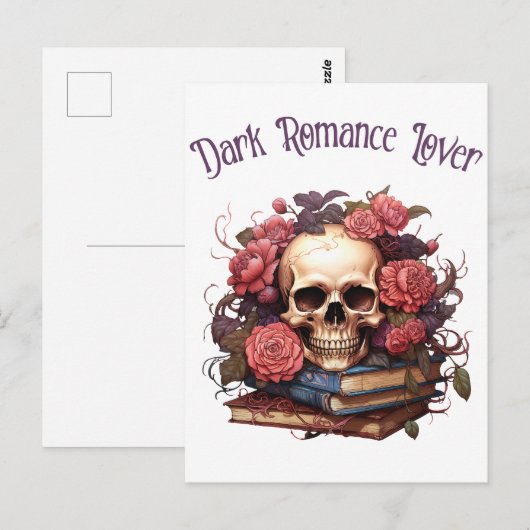 Dark Romance Lover Postkarte (Vorne/Hinten)