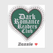 Dark Romance Readers Club Aufkleber (Blatt)