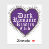 Dark Romance Readers Club Aufkleber (Blatt)