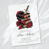 Dark Romance Romantacy Bookmark Brautparty Einladung