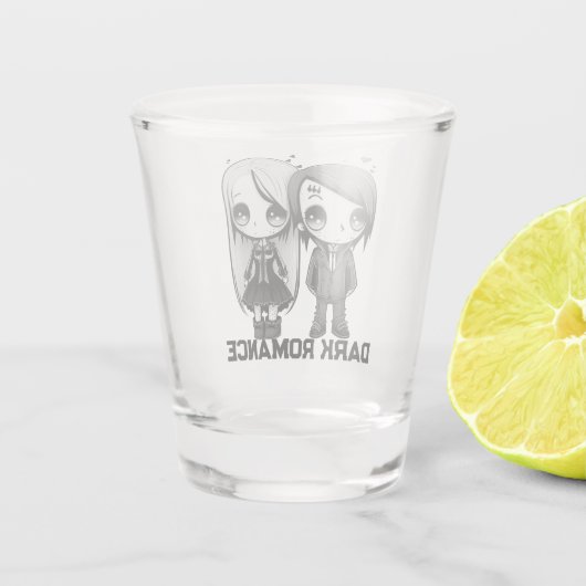Dark Romance Schnapsglas (Rückseite)