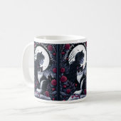 Dark Romance : Sie ist der Sturm Kaffeetasse (Vorderseite Links)