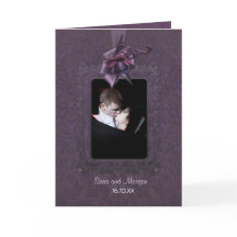 Dark Romance Wedding Einladung