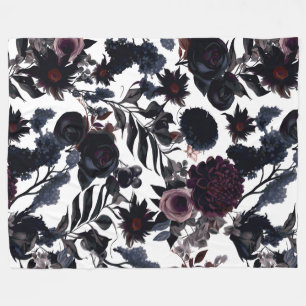 "Dark Romance Wildblume Fleecedecke