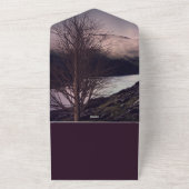 Dark Romantic All in One Wedite Einladung (Außenbereich)