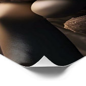 Dark Romantic Crow Motif Poster (Ecke)