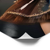  Dark Romantic Crow Motif Poster (Ecke)