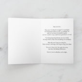 Dark Romantic Eternal Gothic Love Raven Birthday  Karte (Innenseite)