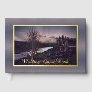 Dark Romantic Gothic Castle Wedding Gästebuch