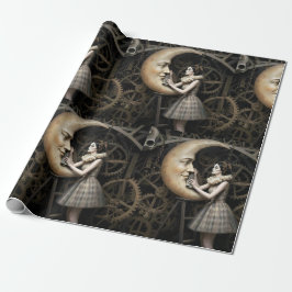 Dark Romantic Gothic Design Geschenkpapier