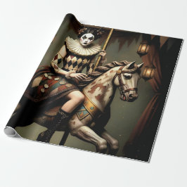Dark Romantic Gothic Design Geschenkpapier